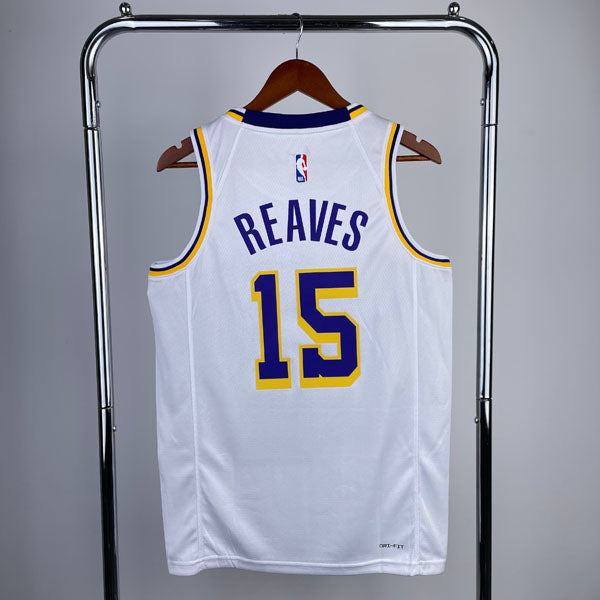 Regata NBA Los Angeles Lakers Association Edition 23/24 Austin Reaves Branca