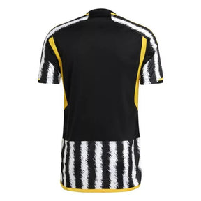 Camisa Juventus I 23/24 Branca e Preta Masculina