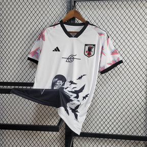 Camisa Seleção Japão Anime 2024/25 - Adidas Torcedor Masculina - Branca/Preta