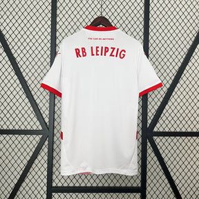 Camisa RB Leipzig Home 2024/25 - Puma Torcedor Masculina - Vermelha/Branca