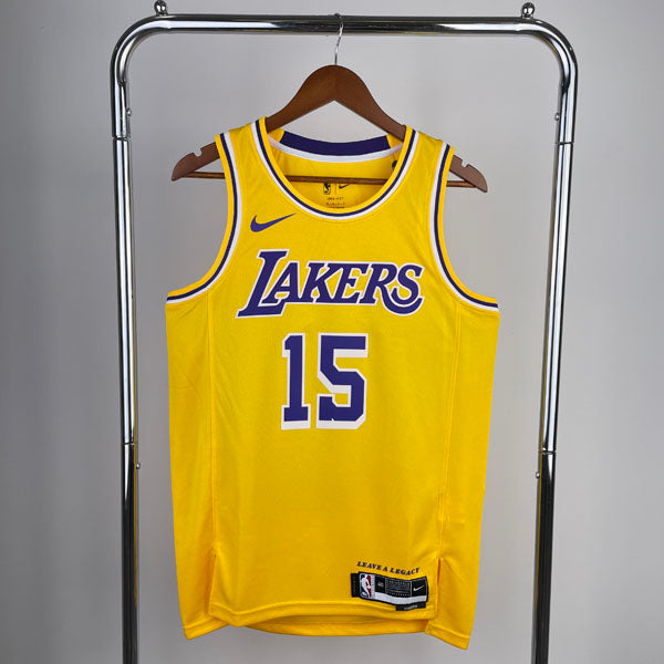 Regata NBA Los Angeles Lakers Icon Edition 23/24 Austin Reaves Amarela