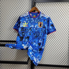 Camisa Seleção Japão Anime 2024/25 - Adidas Torcedor Masculina - Azul/Branca