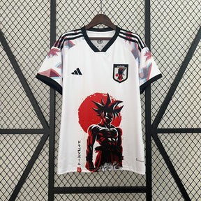 Camisa Seleção Japão Anime 2024/25 - Adidas Torcedor Masculina - Branca/Preta