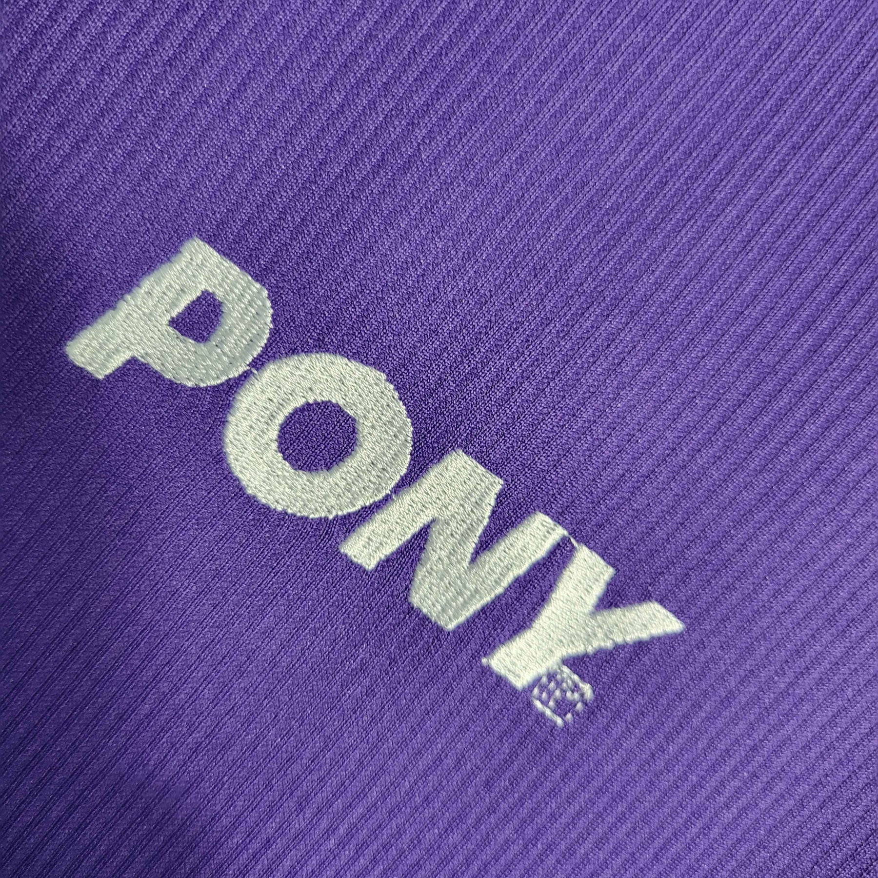 Camisa Tottenham Away 1998/99 - Pony Retrô Masculina - Roxa/Branca