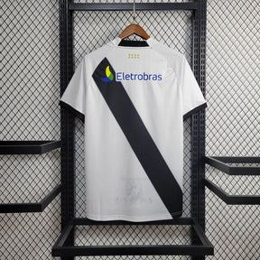 Camisa Vasco da Gama Away 2010/11 - Penalty Retrô Masculina - Branca/Preta