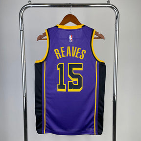 Regata NBA Los Angeles Lakers Statement Edition 23/24 Austin Reaves Roxa