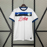 Camisa Atalanta Away 2024/25 - Joma Torcedor Masculina - Branca/Azul