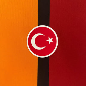 Camisa Galatasaray Home 2024/25 - Puma Torcedor Masculina - Laranja/Vermelha