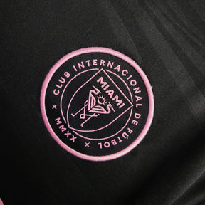 Camisa Inter Miami Away 2023/24 - Adidas Torcedor Feminina - Preta/Rosa