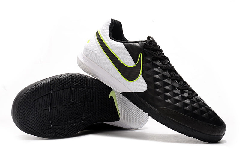 Chuteira Nike Tiempo Legend 8 Futsal Pro Preto/Branco