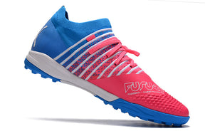 Chuteira Puma Future Z 1.3 Society Rosa/Azul