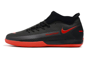 Chuteira Nike Phantom GT Futsal Pro Preto/Vermelho