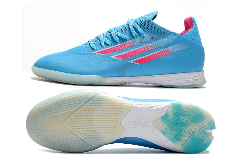 Chuteira Adidas X Speedflow. 1 Futsal Sapphire Edge