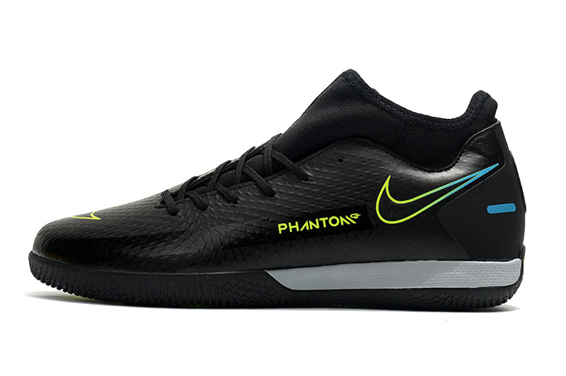 Chuteira Nike Phantom GT Futsal Pro Preto Black x Prism