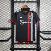 Camisa São Paulo Away 2023/24 - Adidas Torcedor Masculina - Preta/Vermelha