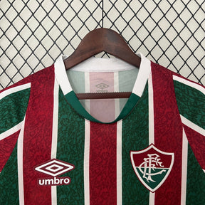 Camisa Fluminense Home 2024/25 - Umbro Torcedor Masculina - Verde/Vermelha