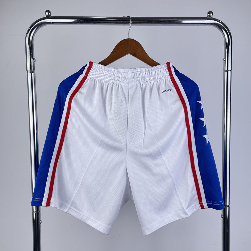 Short NBA Philadelphia 76ers Association Edition Branco