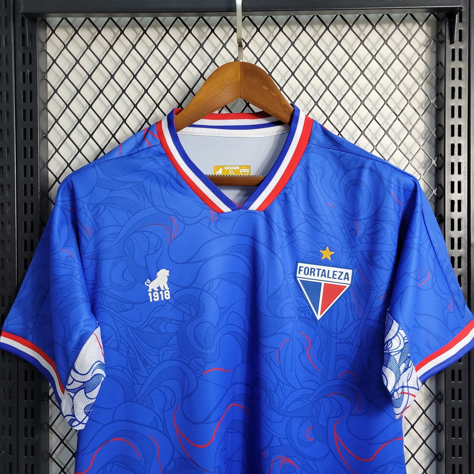 Camisa Fortaleza Edição Especial 2023/24 - Torcedor Masculina - Azul/Vermelha