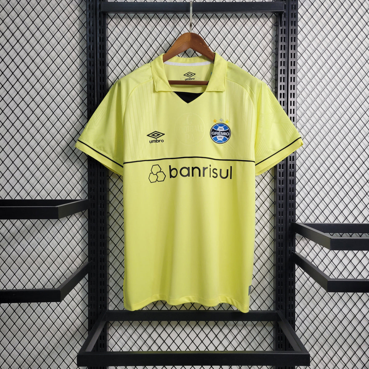 Camisa Grêmio Goleiro 2023/24 - Adidas Torcedor Masculina - Amarela