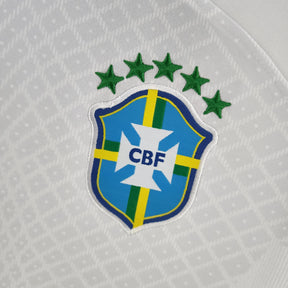 Camisa Seleção Brasil Edição Especial 2022 - Nike Torcedor Masculina - Branca/Azul