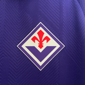 Camisa Fiorentina Home 2024/25 - Kappa Torcedor Masculina - Roxa