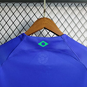 Camisa Seleção Brasil Away 2023/24 - Nike Torcedor Masculina - Azul/Verde