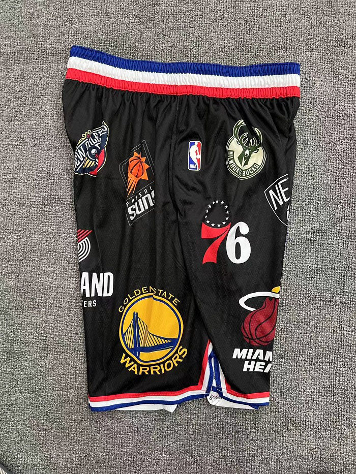 Short NBA x Supreme Preto