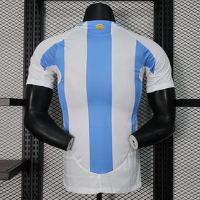 Camisa Seleção Argentina Home 2024/25 - Adidas Jogador Masculina - Branca/Azul