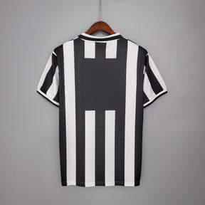 Camisa Juventus Home 1994/95 - Kappa Retrô Masculina - Preta/Branca