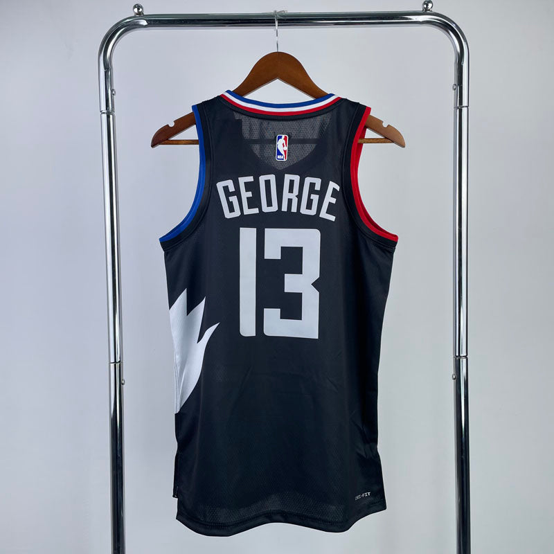 Regata NBA Los Angeles Clippers Statement Edition 22/23 Paul George Preta