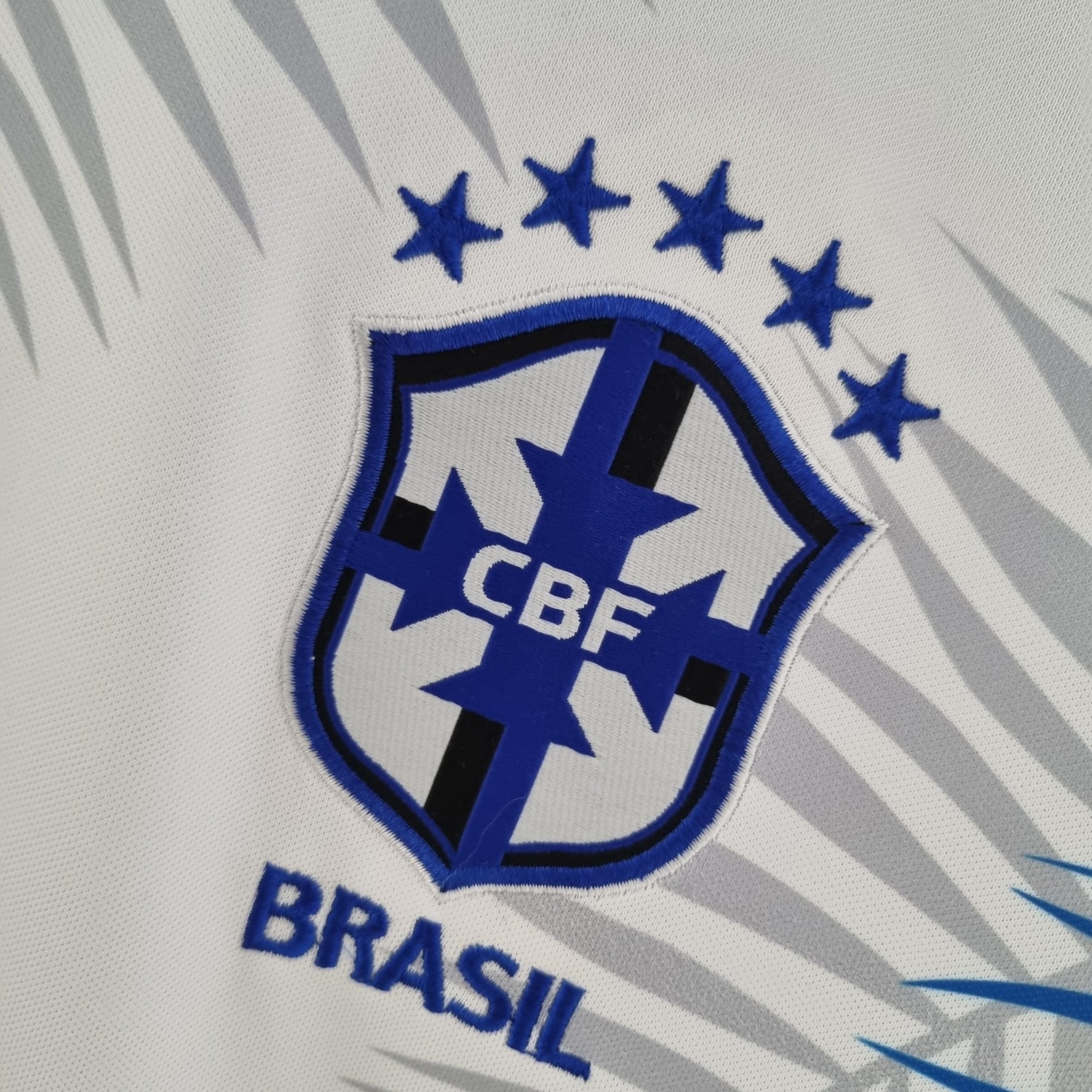 Camisa Seleção Brasil Edição Especial 2022 - Nike Torcedor Masculina - Branca/Azul