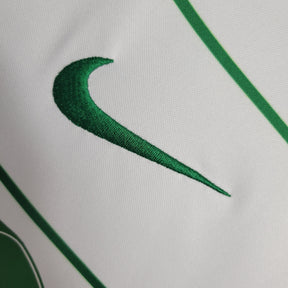 Camisa Sporting Away 2023/24 - Nike Torcedor Masculina - Branca/Verde