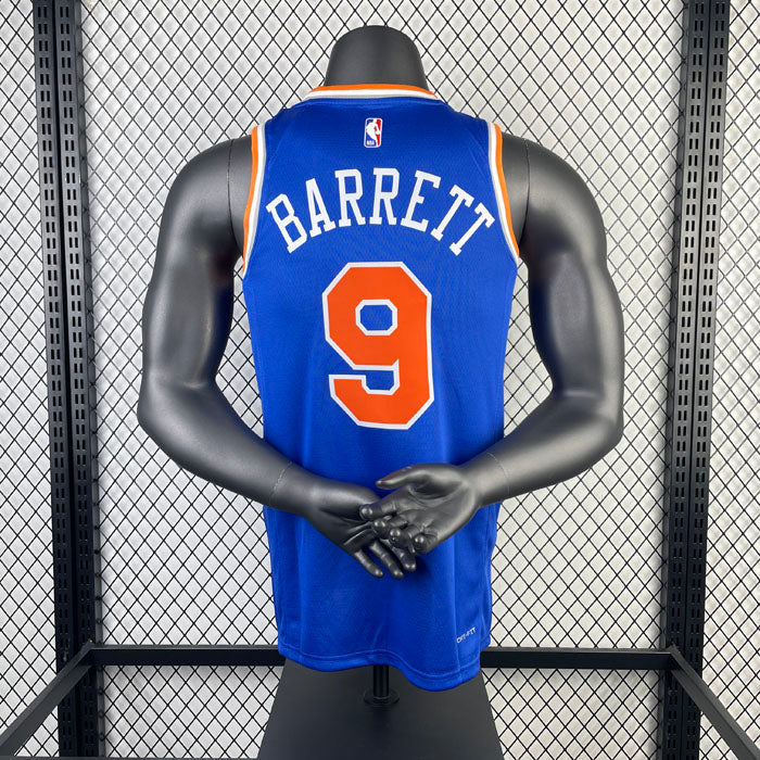 Regata NBA New York Knicks Icon Edition 23/24 RJ Barrett Azul