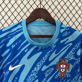 Camisa Seleção Portugal Treino 2024/25 - Nike Torcedor Masculina - Azul