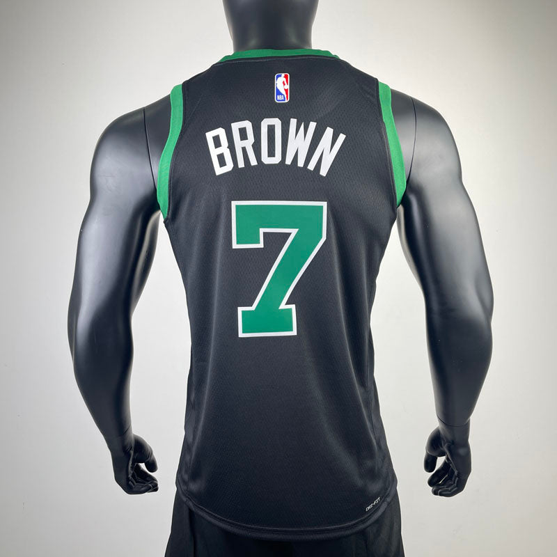 Regata NBA Boston Celtics Statement Edition 23/24 Jaylen Brown Preta