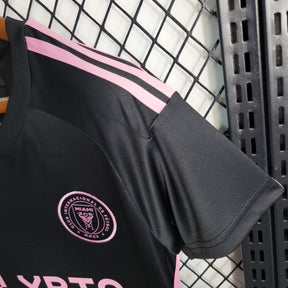 Camisa Inter Miami Away 2023/24 - Adidas Torcedor Feminina - Preta/Rosa