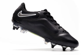 Chuteira Nike Tiempo Legend 9 Elite All Black SG-Pro Trava-mista