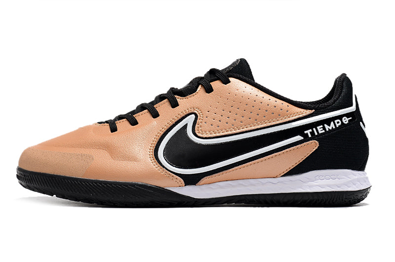 Chuteira Nike Tiempo Legend 9 Futsal Pro Gold