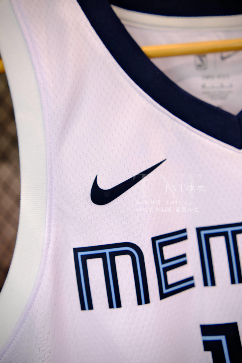 Regata NBA Memphis Grizzlies Association Edition 23/24 Ja Morant Branca