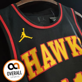 Regata NBA Atlanta Hawks Statement Edition Trae Young Preta