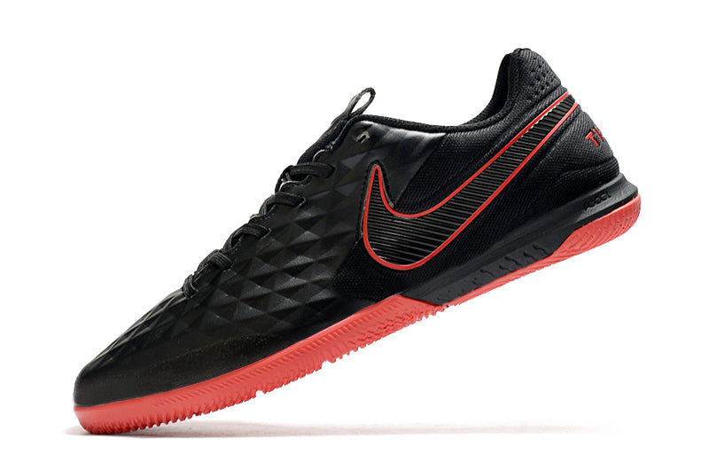 Chuteira Nike Tiempo Legend 8 Futsal Pro Preto/Vermelho