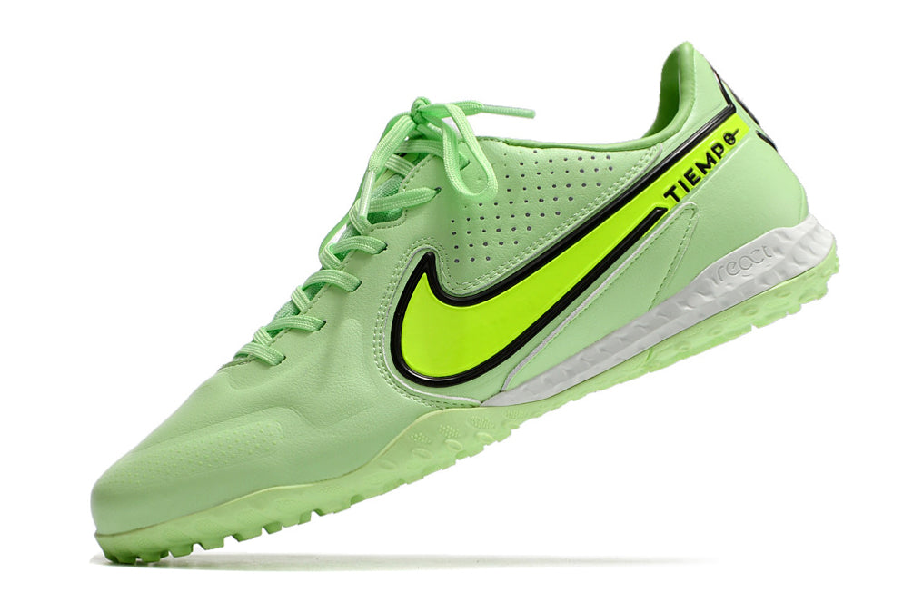 Chuteira Nike Tiempo Legend 9 Society Pro Verde