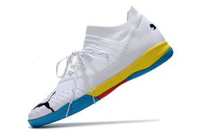 Chuteira Puma Future Z 1.3 Futsal Branco/Colorido