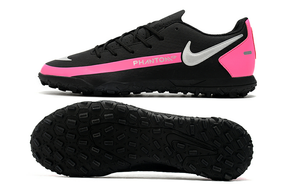 Chuteira Nike Phantom GT Society Academy Preto/Rosa