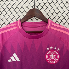 Camisa Seleção Alemanha Away 2024/25 - Adidas Torcedor Masculina - Rosa/Roxa