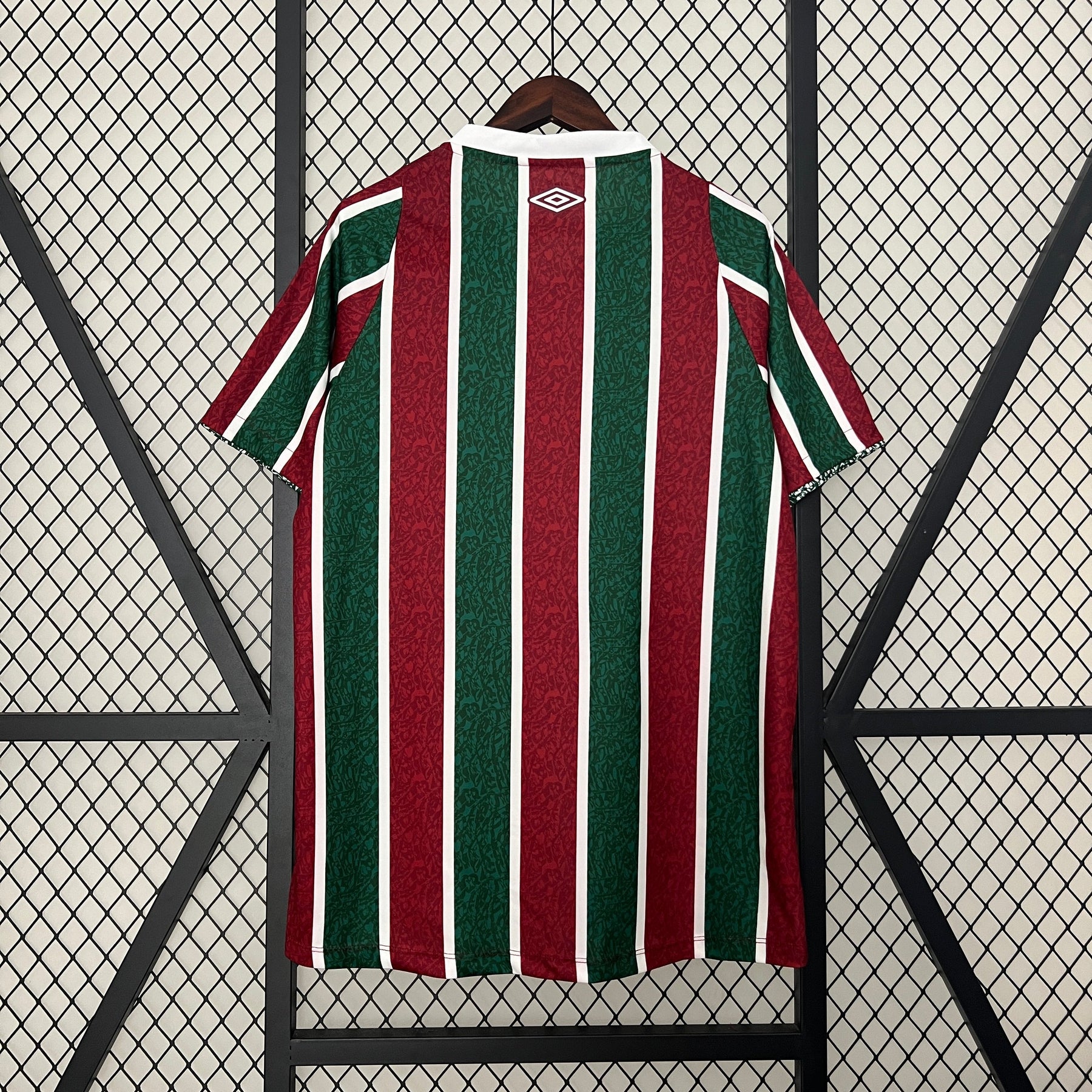 Camisa Fluminense Home 2024/25 - Umbro Torcedor Masculina - Verde/Vermelha