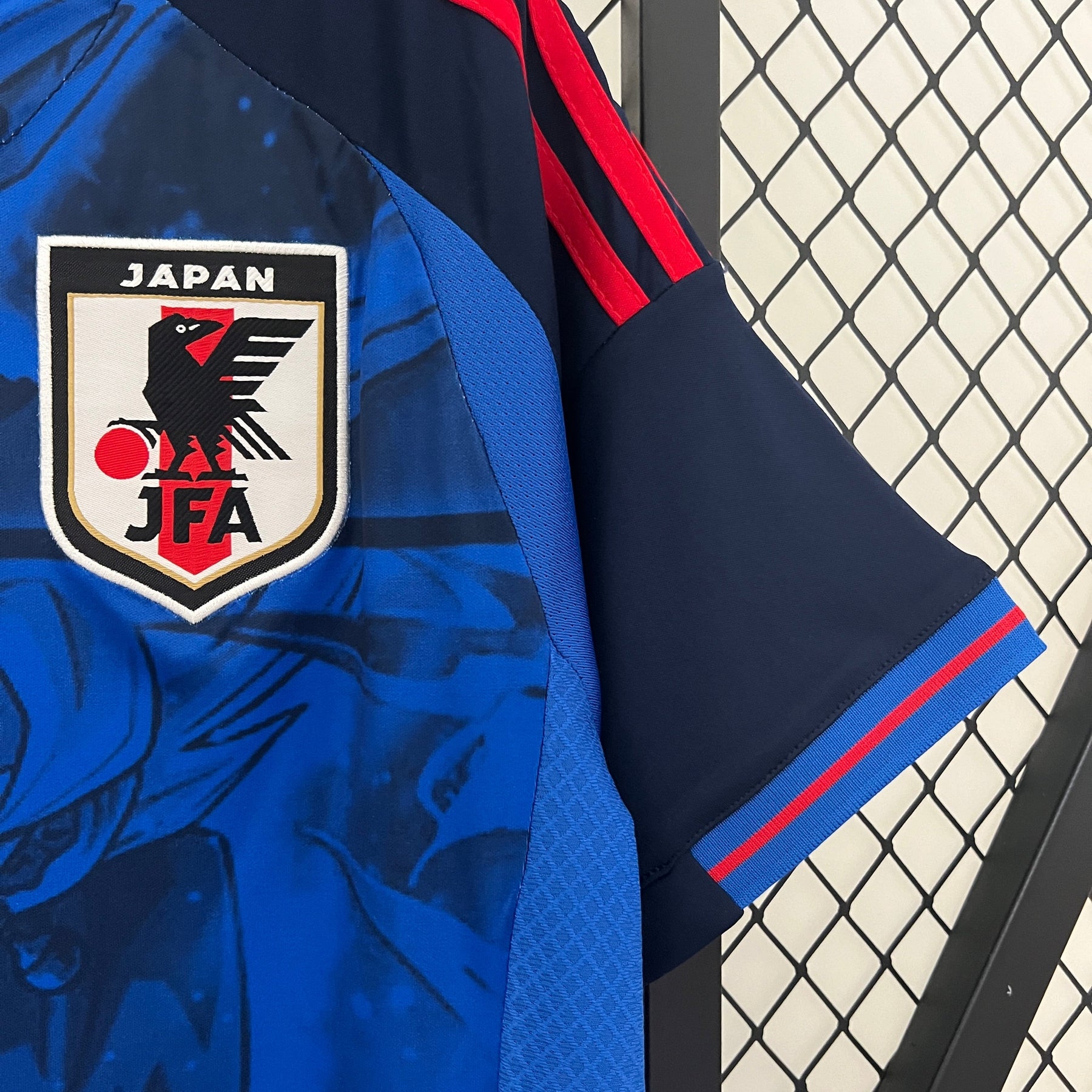 Camisa Seleção Japão Anime 2024/25 - Adidas Torcedor Masculina - Azul