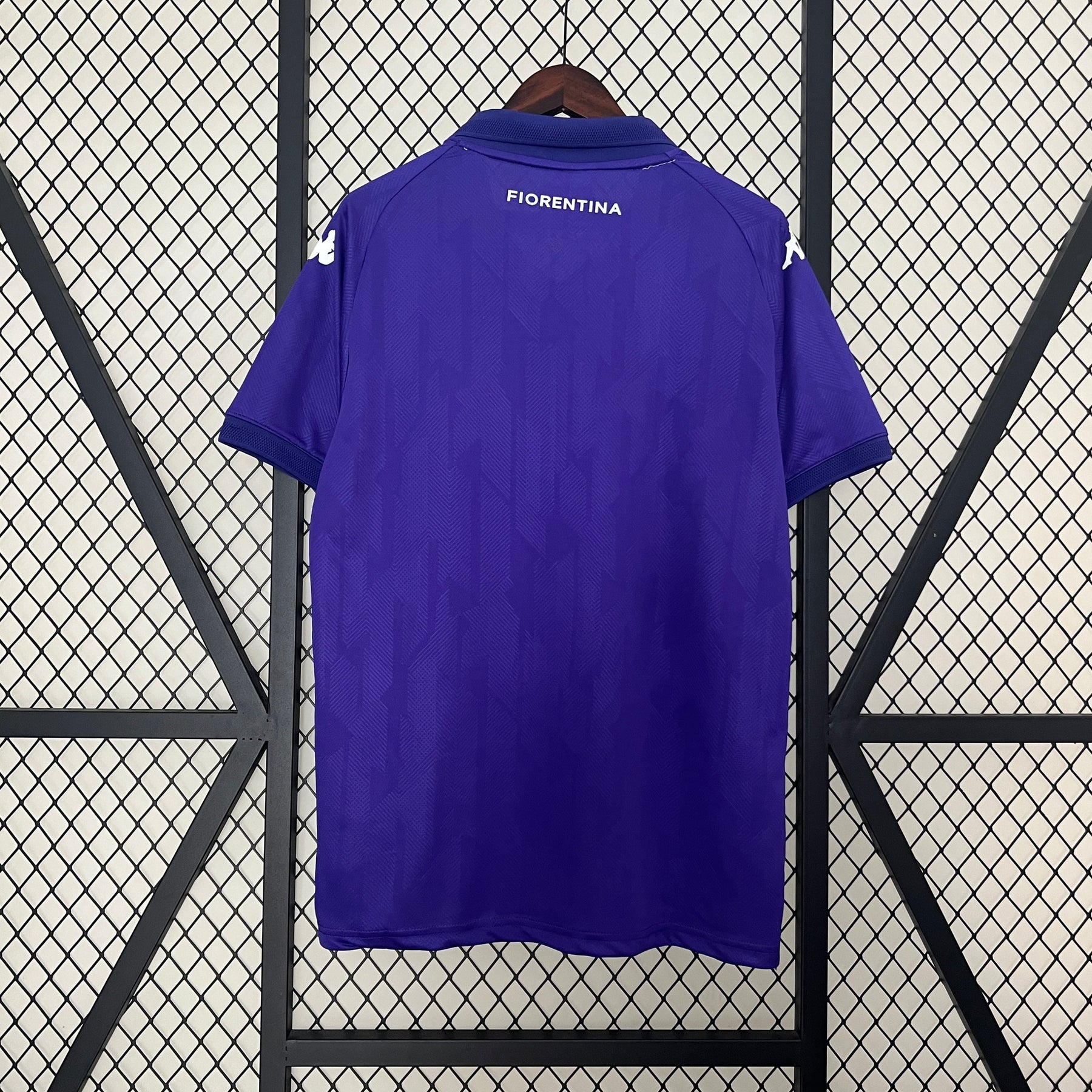 Camisa Fiorentina Home 2024/25 - Kappa Torcedor Masculina - Roxa