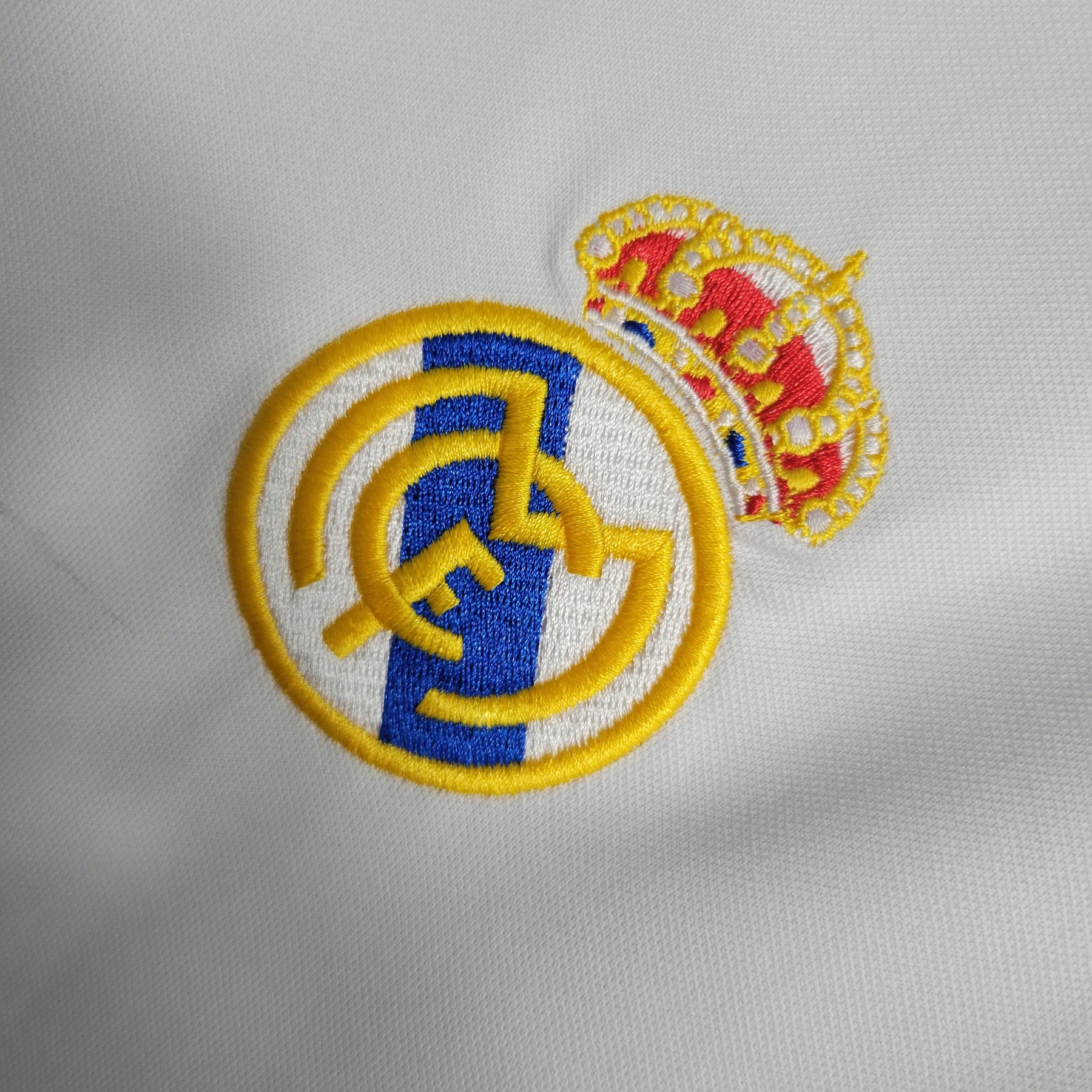 Camisa Real Madrid Home 2000/01 - Adidas Retrô Masculina - Branca/Azul