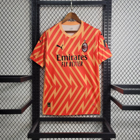 Camisa Milan Goleiro 2023/24 - Puma Torcedor Masculina - Laranja